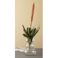 Wazon Flora szklany przezroczysty Wysyłka w 24h!