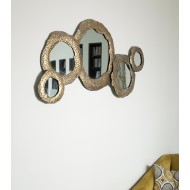 Lustro Naiv złote retro XL | Wysyłka w 24h!