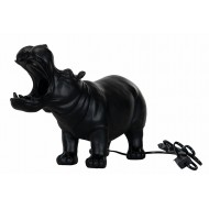 LAMPA HIPOPOTAM stołowa czarny mat