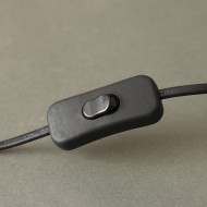 LAMPA KONIE stołowa czarny mat