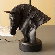 LAMPA KONIE stołowa czarny mat