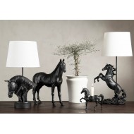 LAMPA KONIE stołowa czarny mat