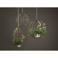 Kwietnik Klatka okrągła stare złoto | Wysyłka w 24 godziny!