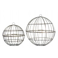 Kwietnik Klatka okrągła stare złoto | Wysyłka w 24 godziny!