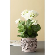 Donica Flower betonowa różowa |  Wysyłka w 24h!