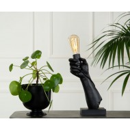 Osłonki metalowe czarne mat komplet 3 szt. dekoracyjne Pokal