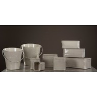 Donica Luke szara styl loft | Wysyłka w 24h!