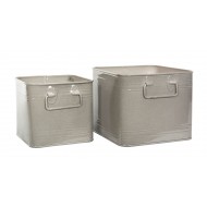 Donica Luke szara styl loft | Wysyłka w 24h!