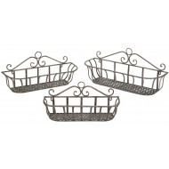 Kwietnik balkonowy metalowy komplet | Wysyłka w 24h!