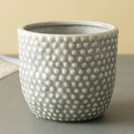 Donica Hagel ceramiczna kolor szary |  Wysyłka w 24h!