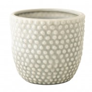 Donica Hagel ceramiczna kolor szary |  Wysyłka w 24h!