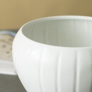 Donica Marbi metalowa biała |  Wysyłka w 24h!