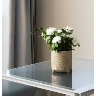 Donica Rainbow beżowa ceramika |  Wysyłka w 24h!