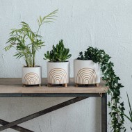 Donica Rainbow beżowa ceramika |  Wysyłka w 24h!