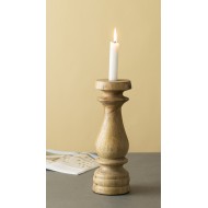 Świecznik Drewniany boho naturalny | Wysyłka w 24h!