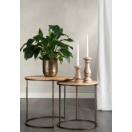 Świecznik Drewniany boho naturalny | Wysyłka w 24h!