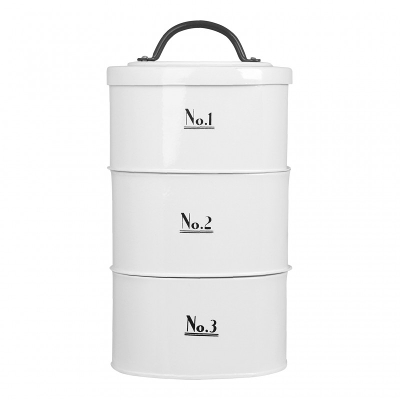 Pojemnik Ralf komplet biały | Wysyłka w 24h