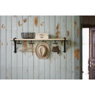 Kosz na owoce metalowy loft czarny | Wysyłka w 24h!