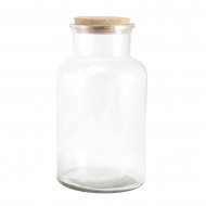 Pojemnik słoik szklany przezroczysty | Wysyłka w 24h