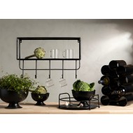 Taca metalowa czarny mat | Wysyłka w 24h