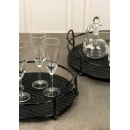 Taca metalowa czarny mat | Wysyłka w 24h