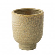 Donica Stim brązowa ceramiczna |  Wysyłka w 24h!