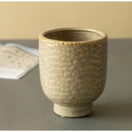 Donica Stim brązowa ceramiczna |  Wysyłka w 24h!