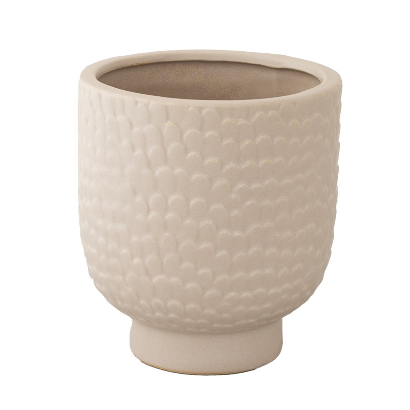 Donica Stim beżowa ceramika |  Wysyłka w 24h!