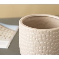 Donica Stim beżowa ceramika |  Wysyłka w 24h!