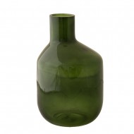 Przezroczysty wazon ze szkła zielony  | Wysyłka w 24h!