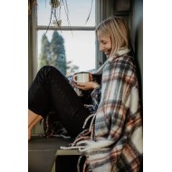 Kubek Emil emaliowany biały