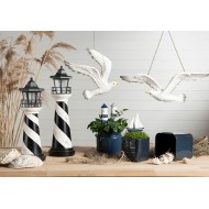 Ozdoba do doniczki, kwiatów latarnie morskie |  Wysyłka w 24h!