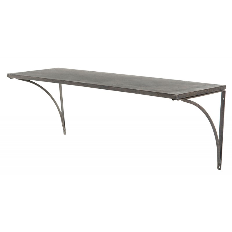 Półka wisząca styl loft metalowa szarość | Wysyłka w 24h!