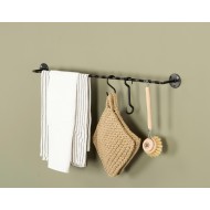 WIESZAK LOFT metalowy czarny mat /2/