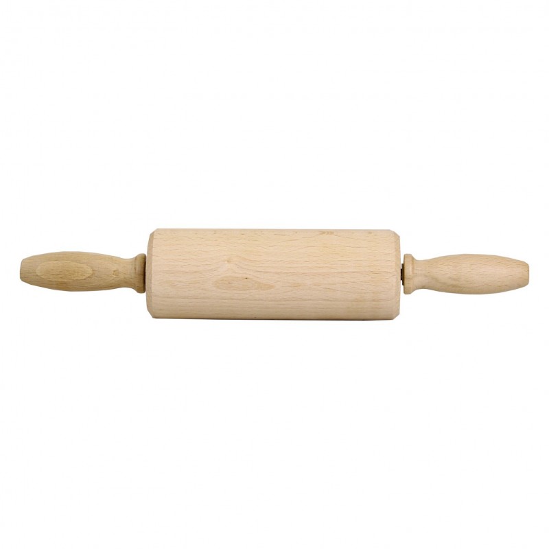 Wałek do ciasta gładki kolor naturalny