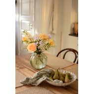 Wazon na kwiaty kształt kwiatu zielony  | Wysyłka w 24h!