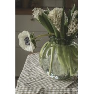 Wazon na kwiaty kształt kwiatu zielony  | Wysyłka w 24h!