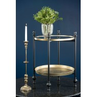 Stolik kawowy 2 blaty retro | Wysyłka w 24h!