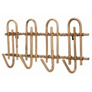 WIESZAK BOHO bambusowy 51x24cm