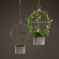 Kwietnik klatka balon retro | Wysyłka w 24 godziny!