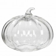 FIGURKA DYNIA szklana przezroczysta 14cm
