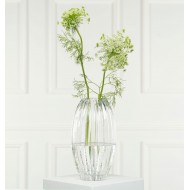 Wazon na kwiaty szklany przezroczysty retro vintage | Wysyłka w 24h!