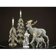 Figurka łoś aksamitna szara | Wysyłka w 24h!