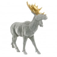 Figurka łoś aksamitna szara | Wysyłka w 24h!