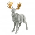 Figurka łoś aksamitna szara | Wysyłka w 24h!