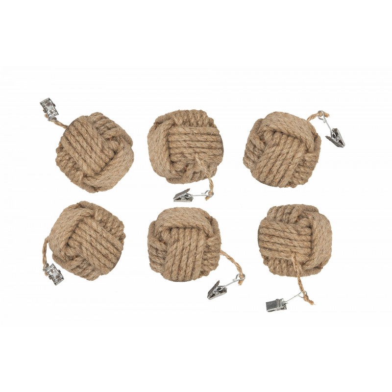 Obciążniki do obrusustyl boho jutowe | Wysyłka w 24h!