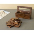 Zestaw domino w drewnianym pudełku | Wysyłka w 24h!