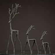 Figurka świąteczna Renifer styl nowoczesny | Wysyłka w 24h!