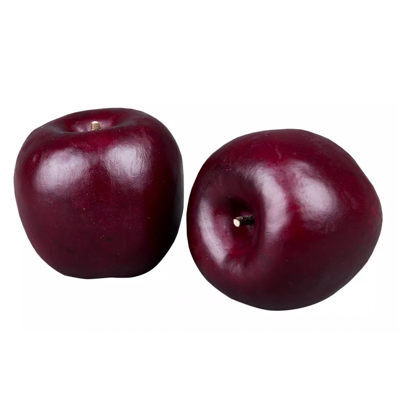 Sztuczne Jabłko Burgundowe: Idealne do Stroików i Ozdób - Skandi