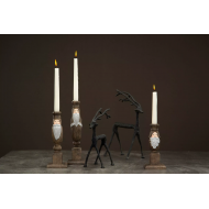 Figurka świąteczna Renifer styl nowoczesny kolor czarny | Wysyłka w 24h!